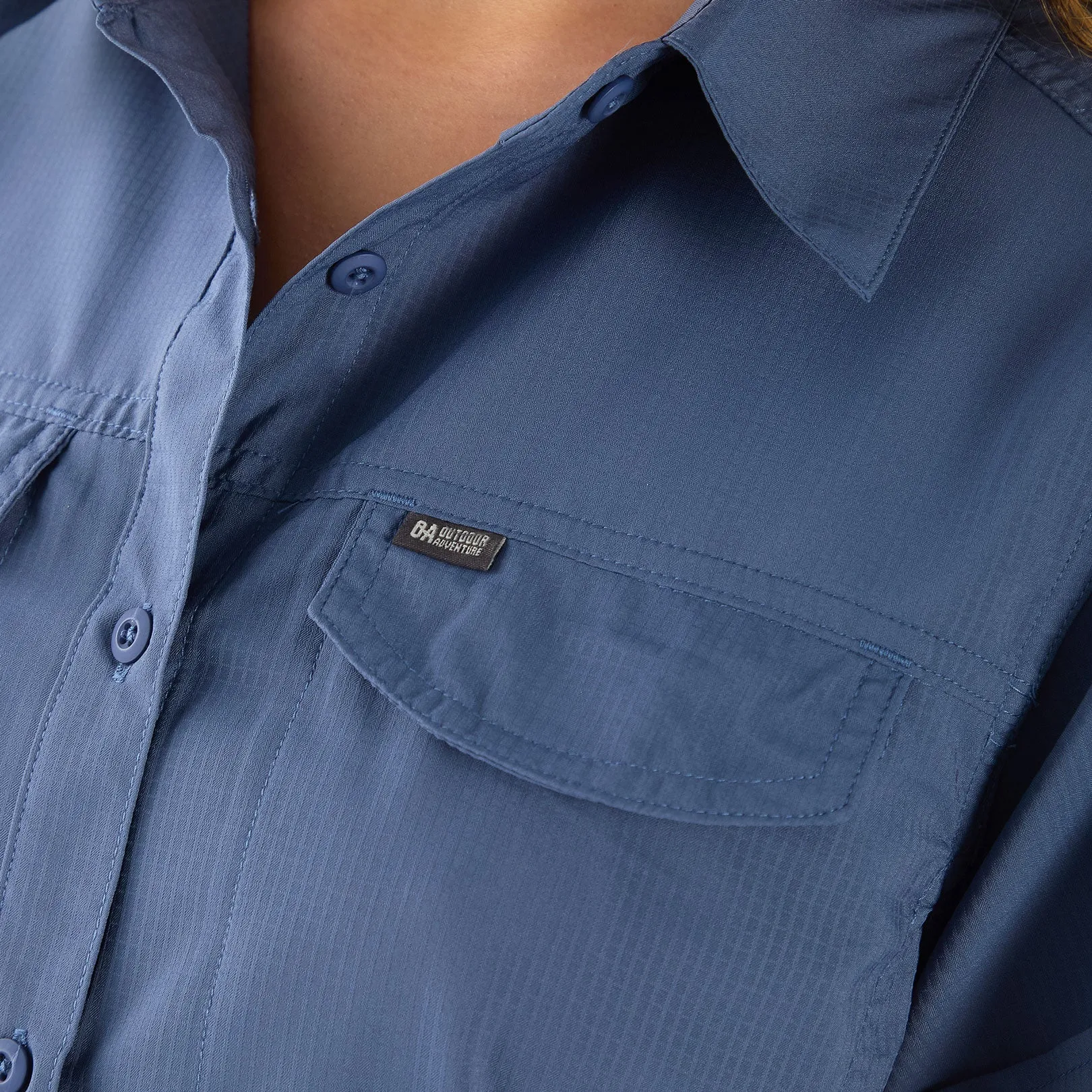 CAMISA MUJER OROSI MANGA CORTA / OUTDOOR ADVENTURE