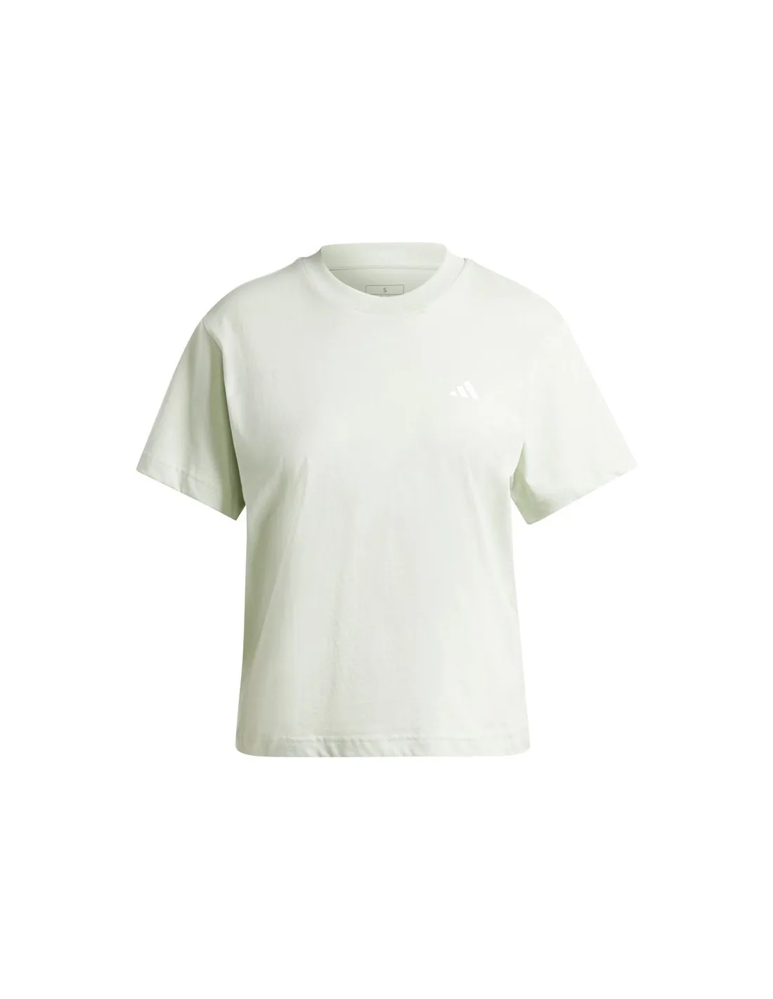 Camiseta adidas Essentials Small Logo Mujer Verde
