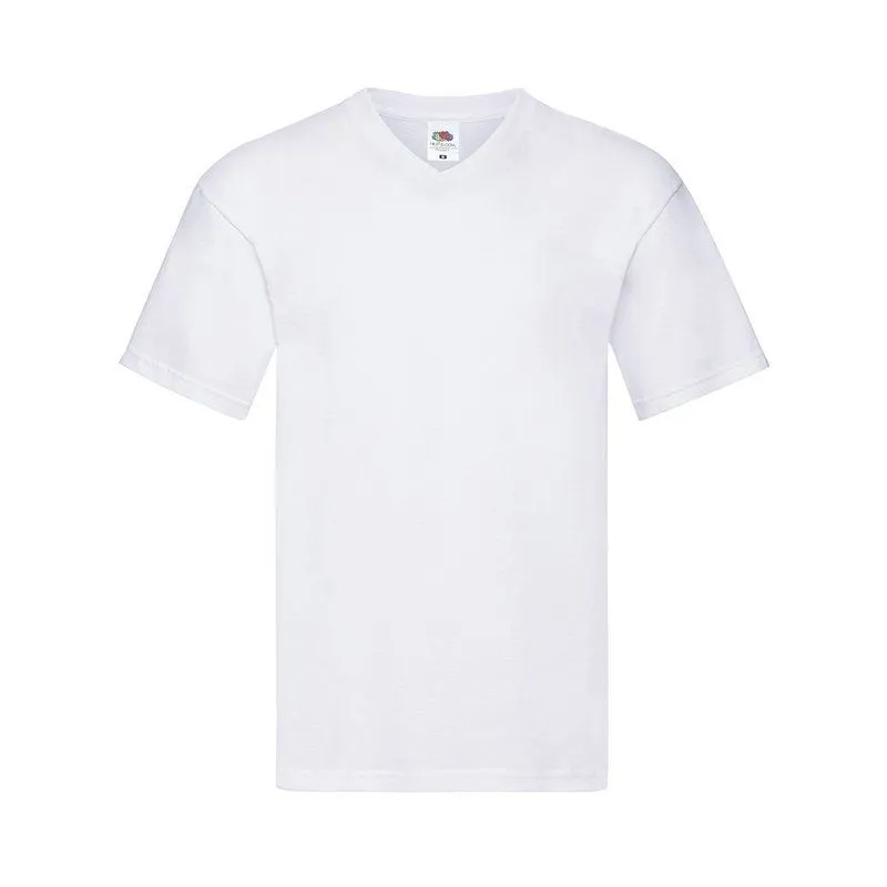 CAMISETA ADULTO BLANCA ICONIC VNECK 