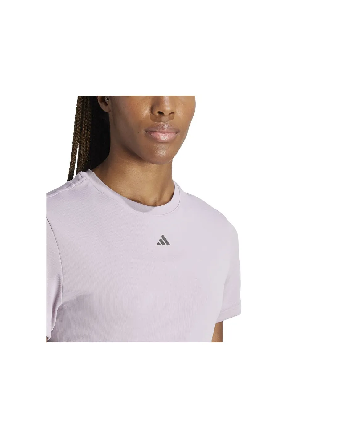 Camiseta de Fitness adidas Essentials D4T Hiit Sc Mujer Lila