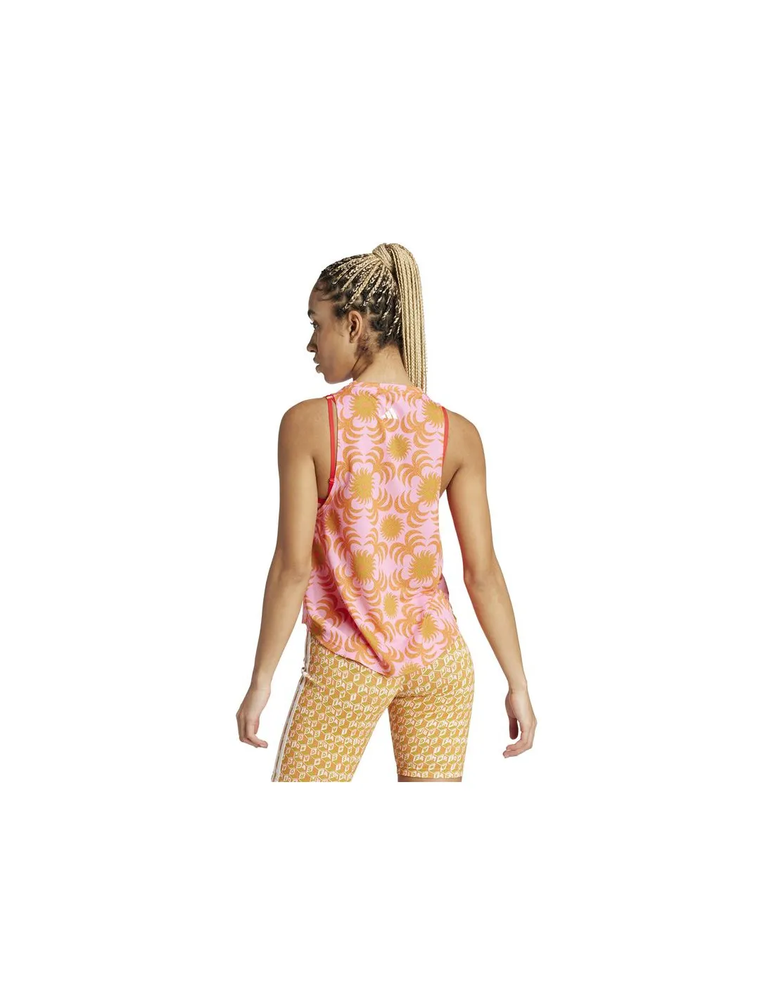 Camiseta de Fitness adidas Essentials Farm Training Tank Mujer Rosa