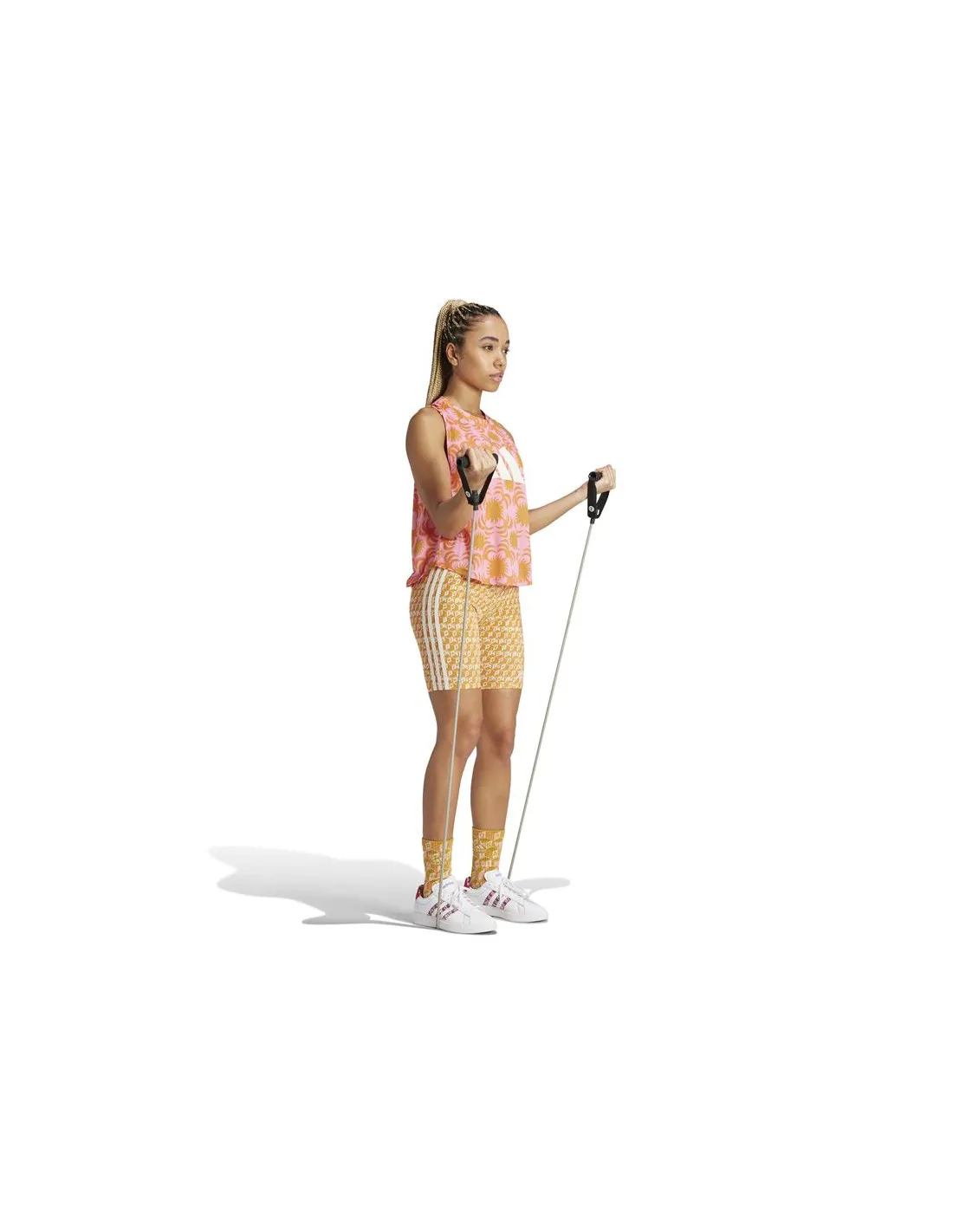 Camiseta de Fitness adidas Essentials Farm Training Tank Mujer Rosa