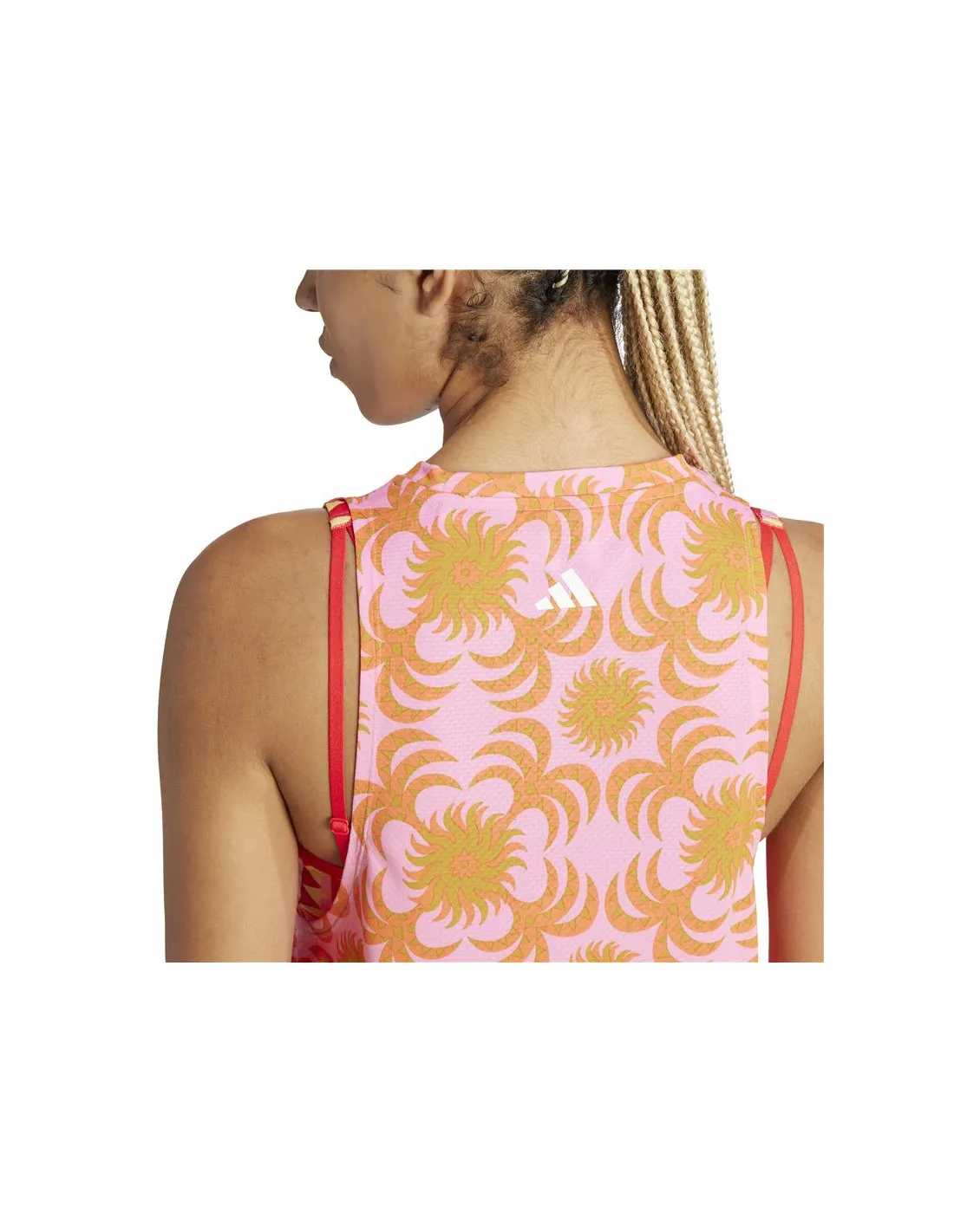 Camiseta de Fitness adidas Essentials Farm Training Tank Mujer Rosa