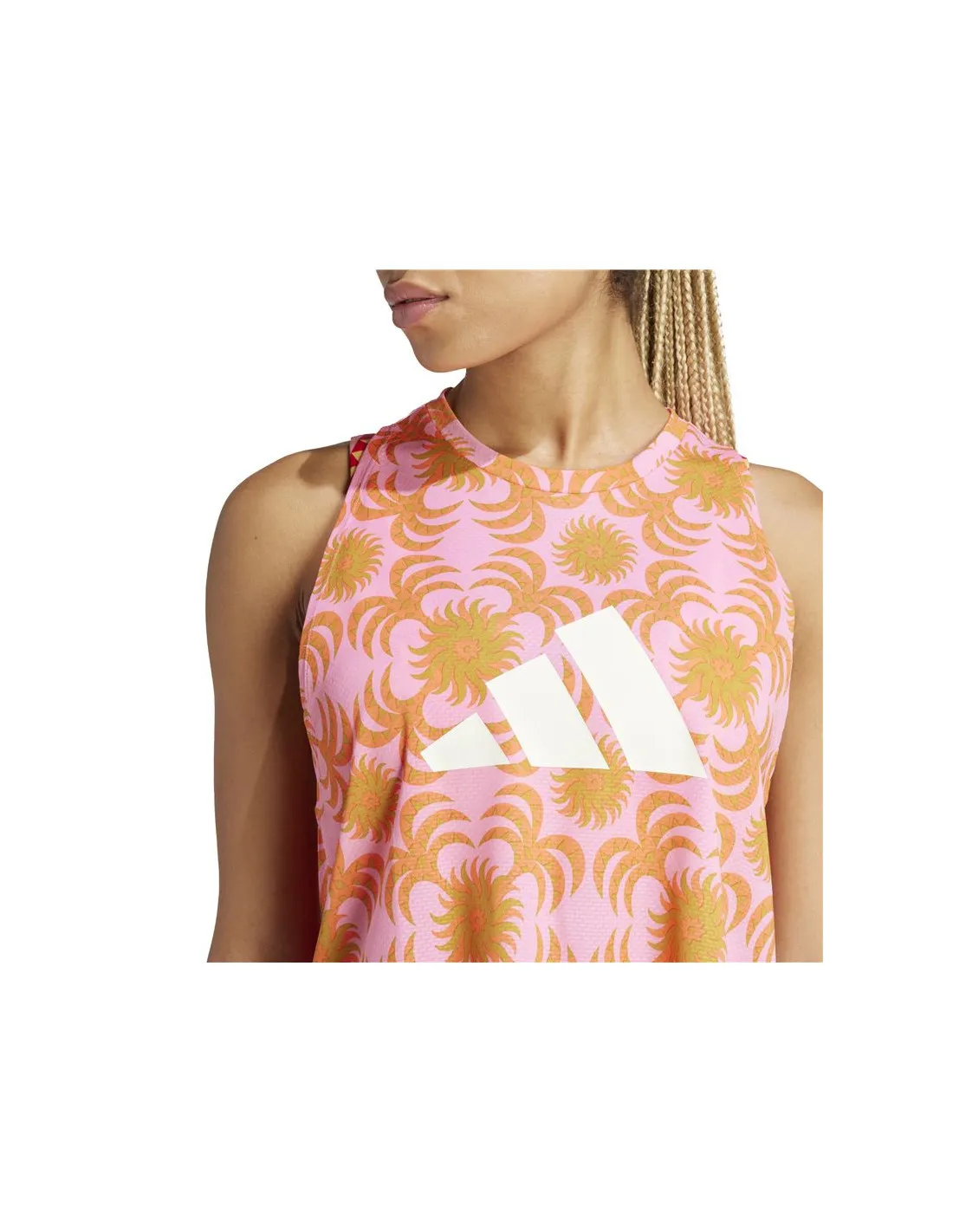 Camiseta de Fitness adidas Essentials Farm Training Tank Mujer Rosa