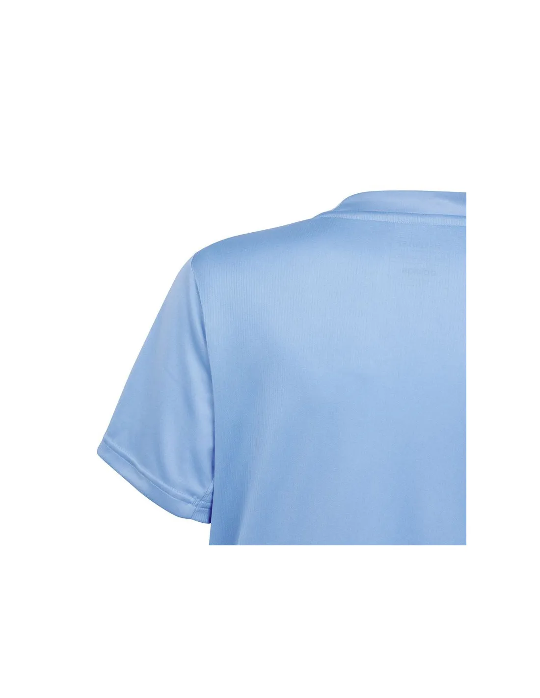 Camiseta de Fitness adidas Essentials French Terry Logo Infantil Azul