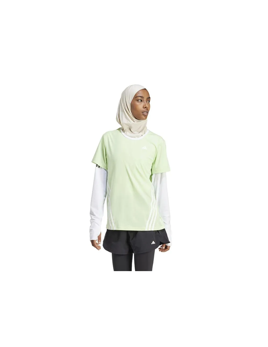 Camiseta de Fitness adidas Essentials Icons 3S Mujer Chisem