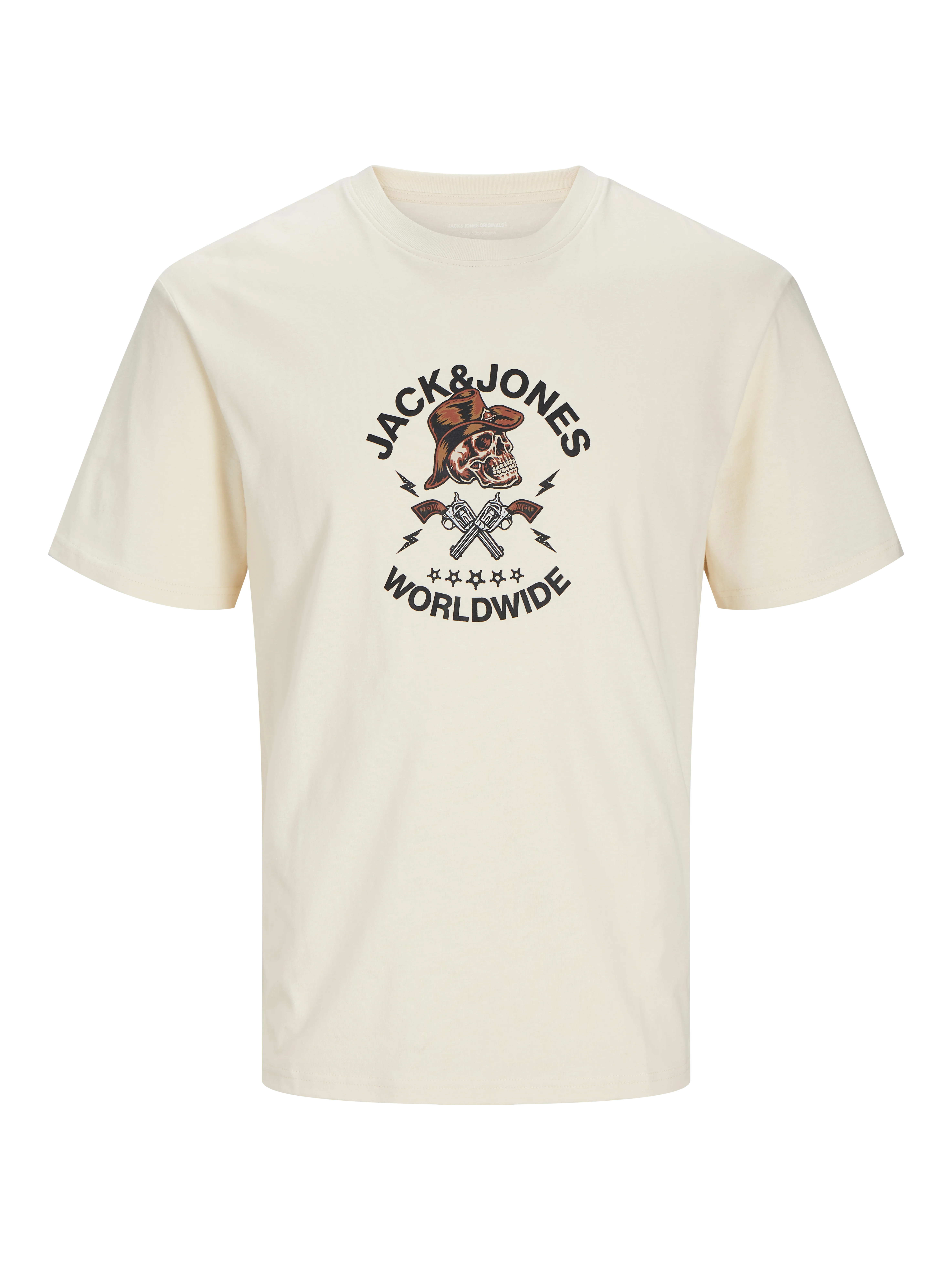 Camiseta Estampado Cuello redondo | Blanco | Jack & Jones®