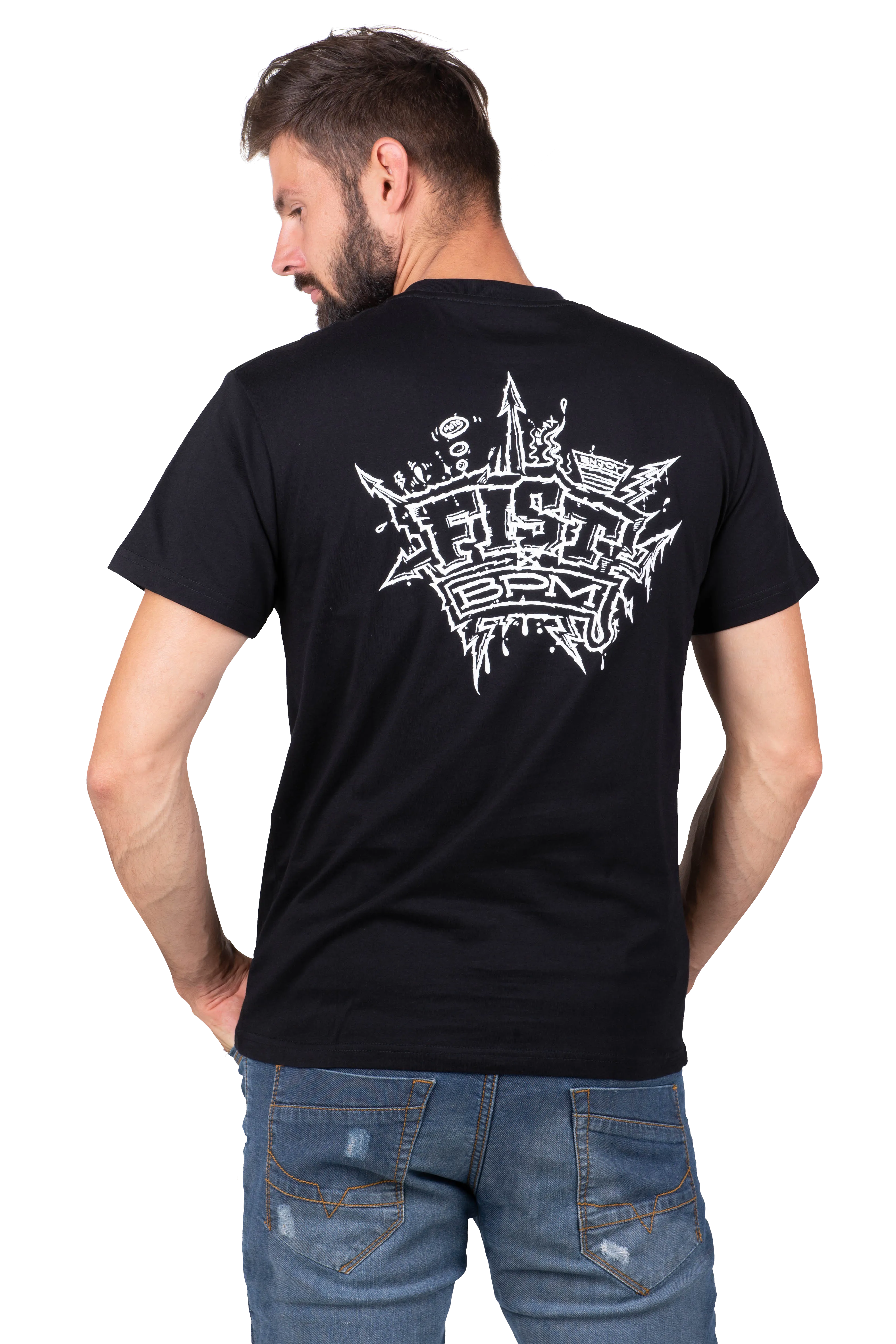 Camiseta Fist Fist X BPM Negra