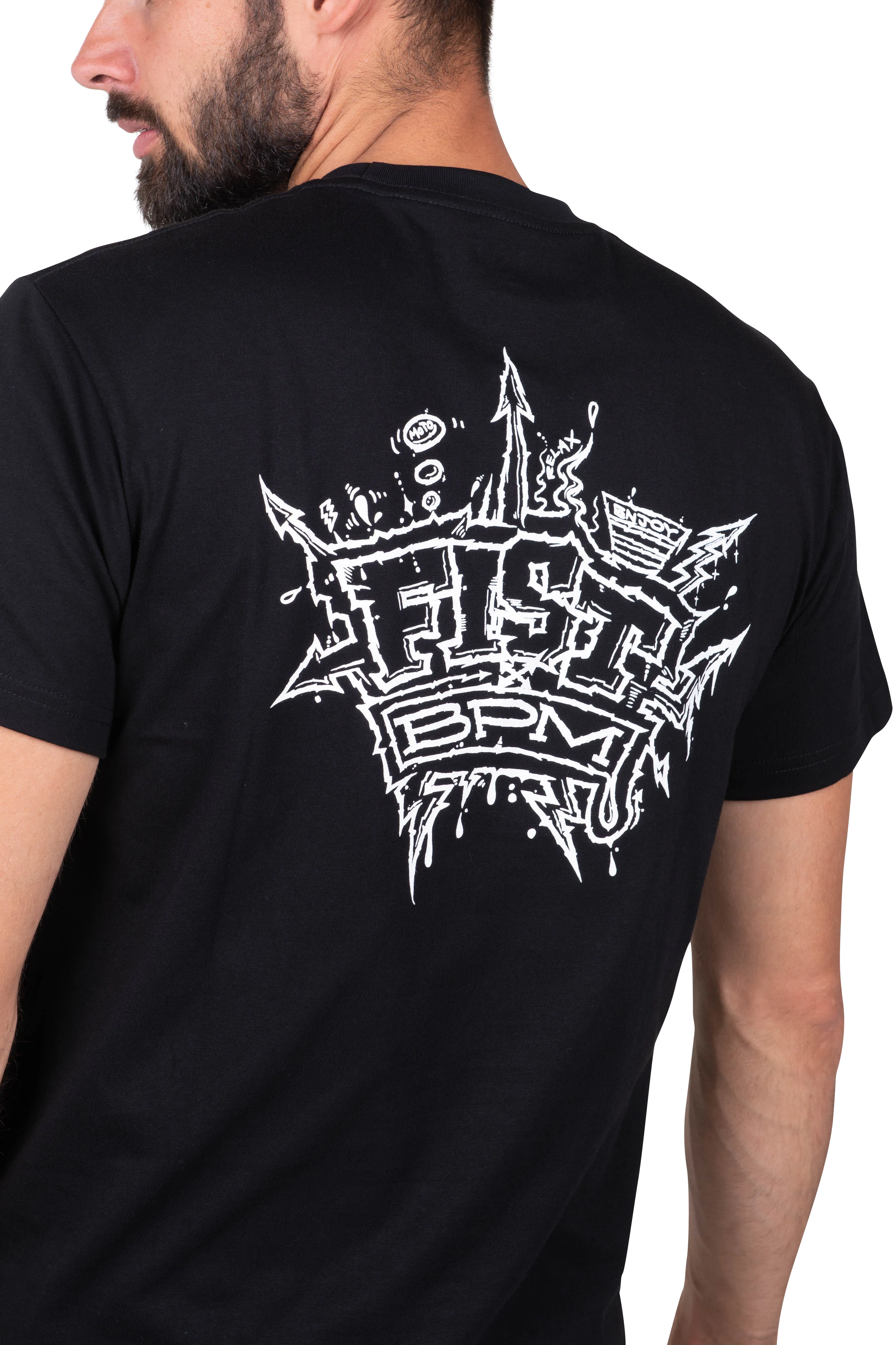 Camiseta Fist Fist X BPM Negra