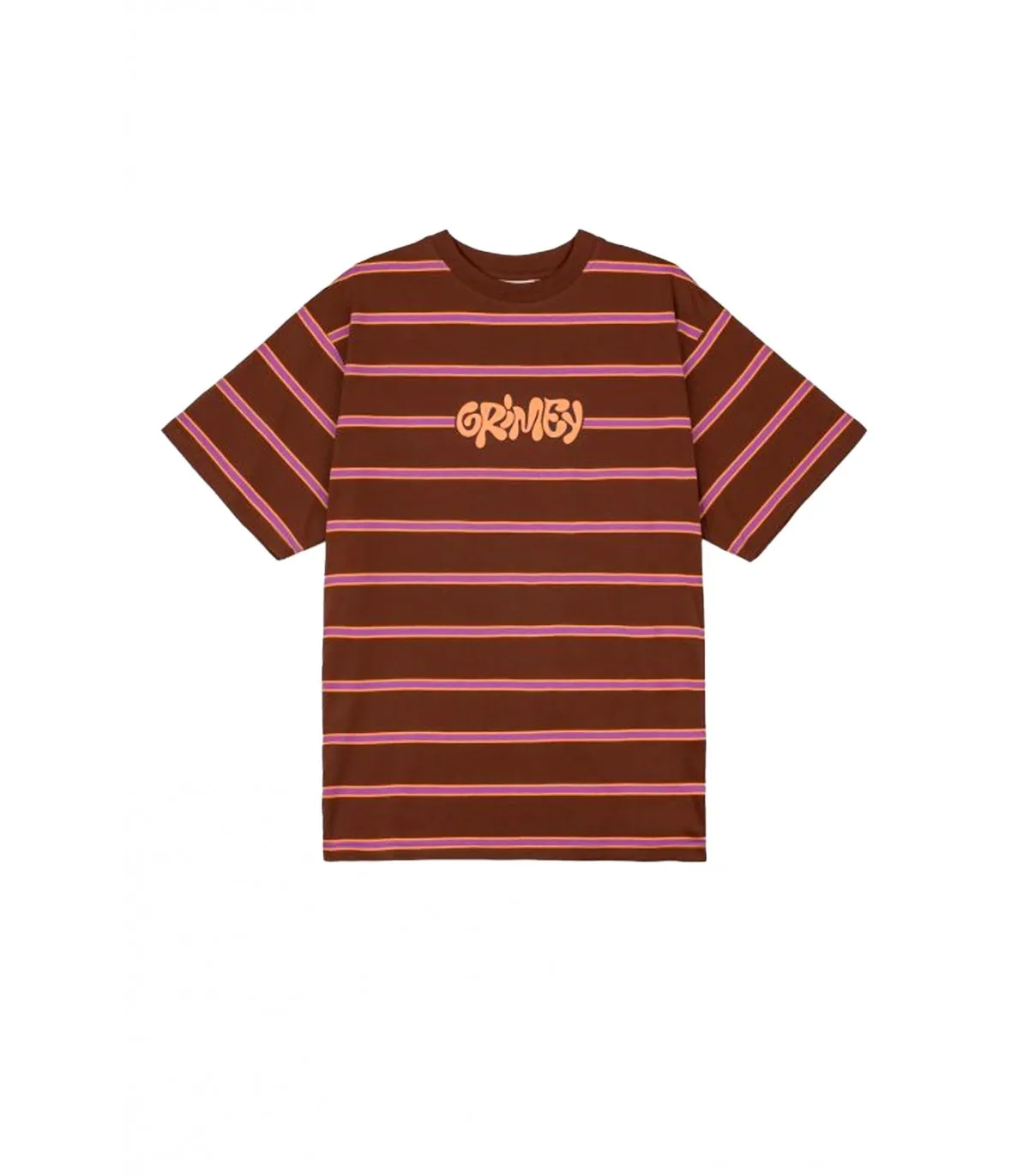 Camiseta Grimey Bloodsucker Oversized Marrón