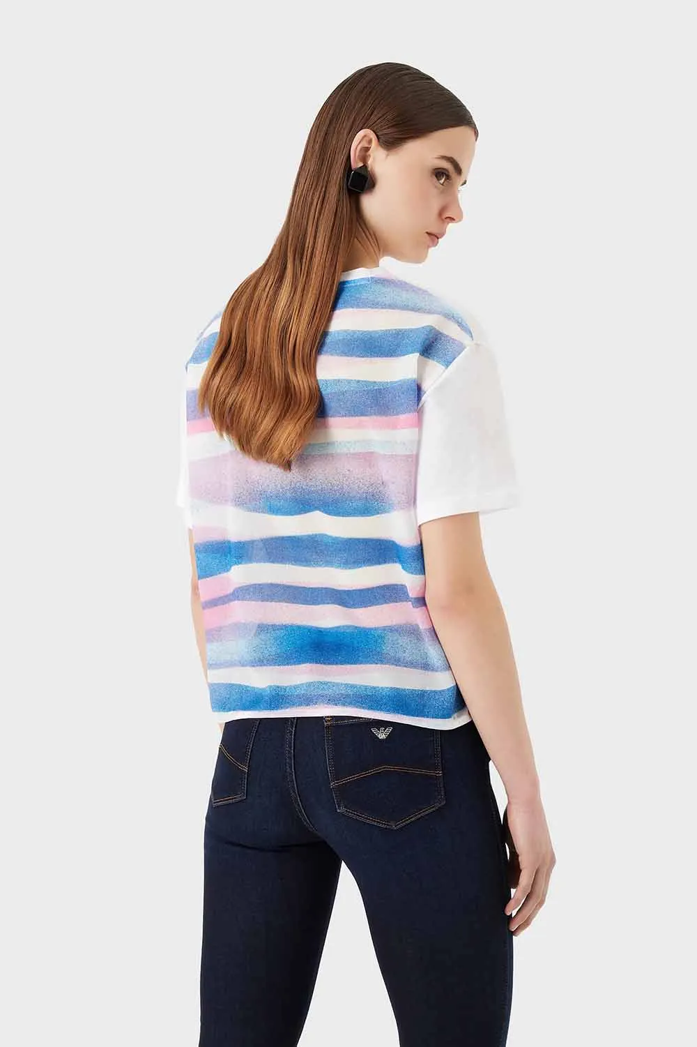 Camiseta para mujer de Emporio Armani – 3R2T8Q2JTAZ