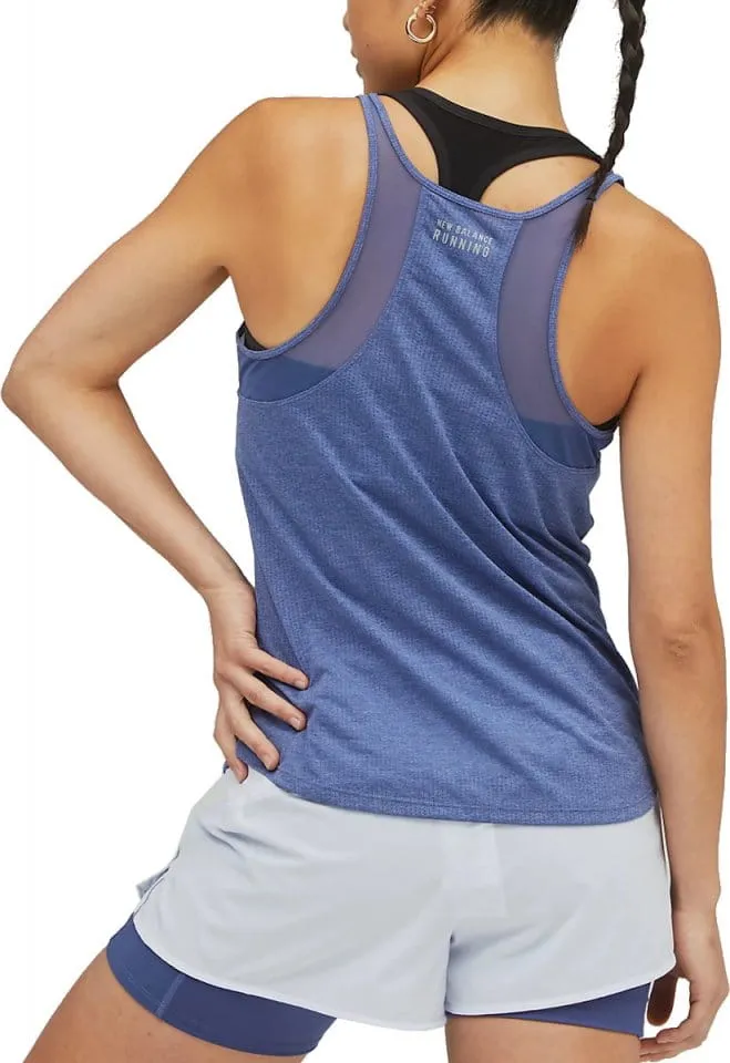 Camiseta sin mangas New Balance Printed Impact Run Tank