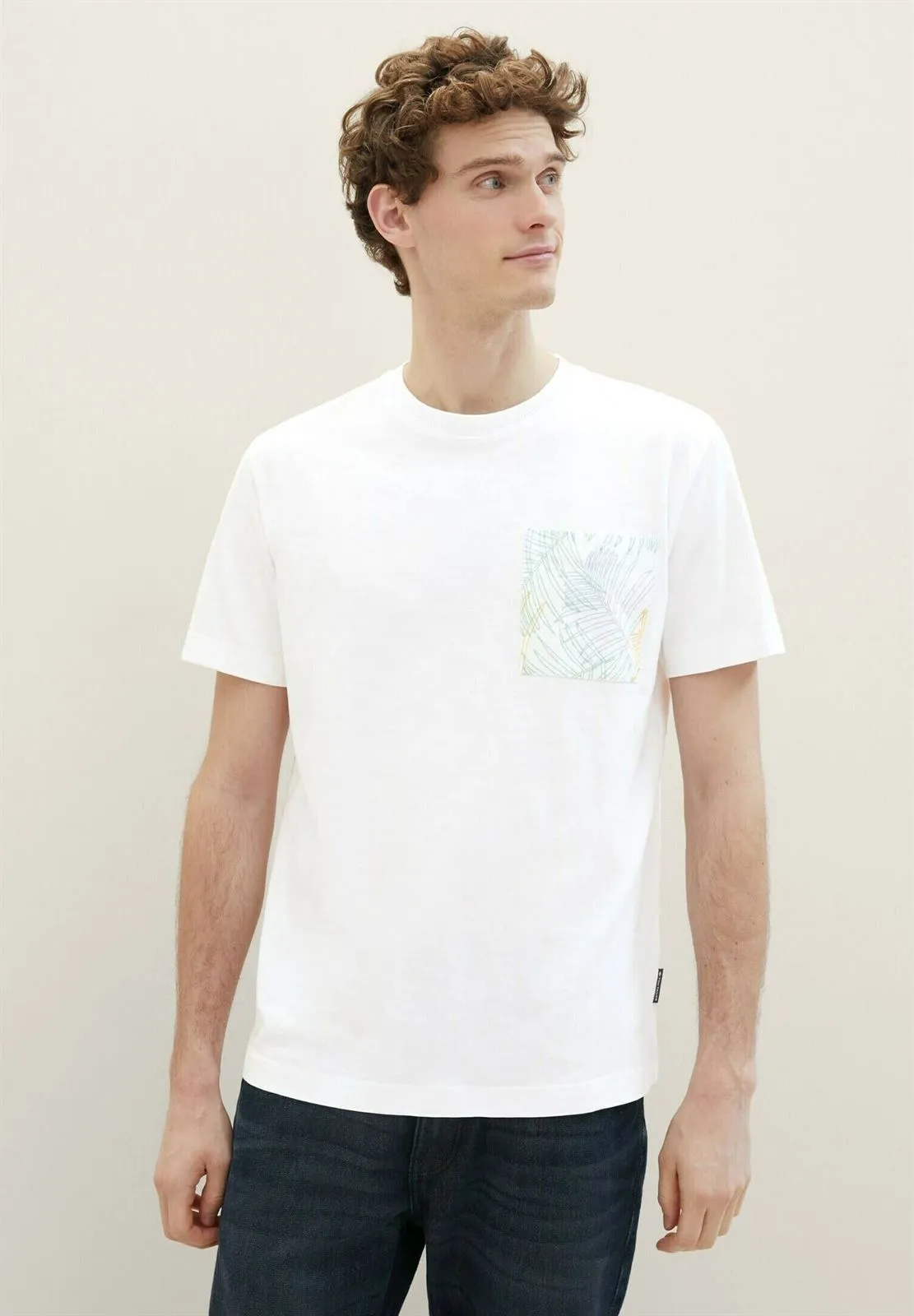 Camiseta Tom Tailor 1040945 20000 white