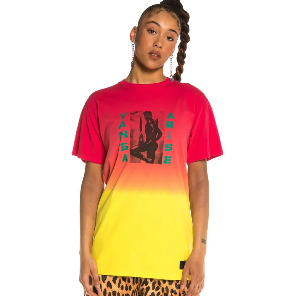 Camiseta Unisex Grimey Yanga Warrior Tee SS20 Red