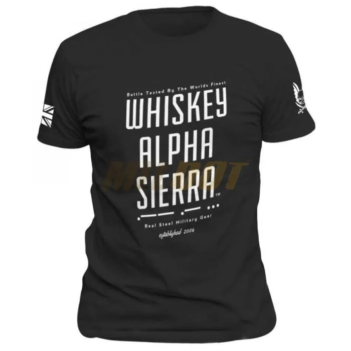 Camiseta WARRIOR ASSAULT WAS negra