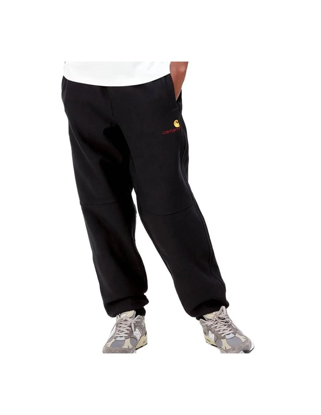 CARHARTT WIP AMERICAN SCRIPT JOGGING PANT BLACK
