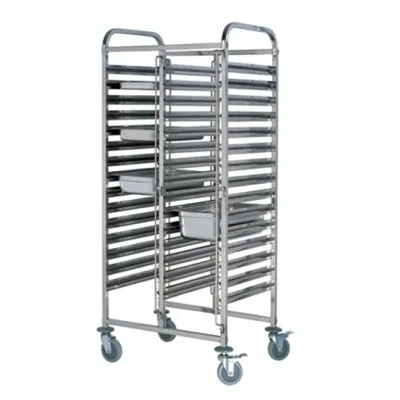 CARRO BANDEJERO DOBLE GASTRONORM CB32GN1/1 IRIMAR