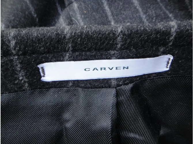 Carven Abrigos de hombre abrigos Gris antracita 