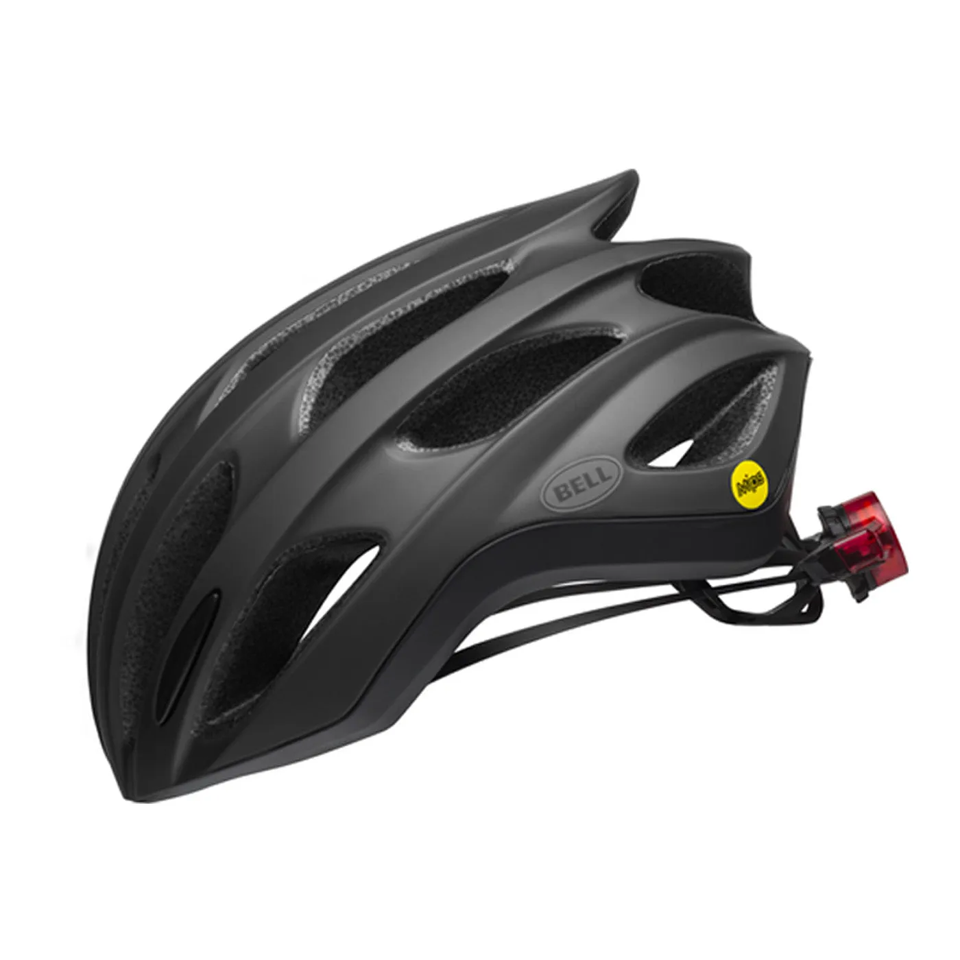 CASCO BELL RUTA FORMULA LED MIPS NEGRO TALLA:M (5559CM)