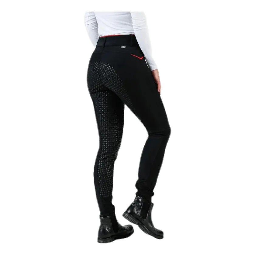 Catago Elina Riding Pants w. Silicon Black