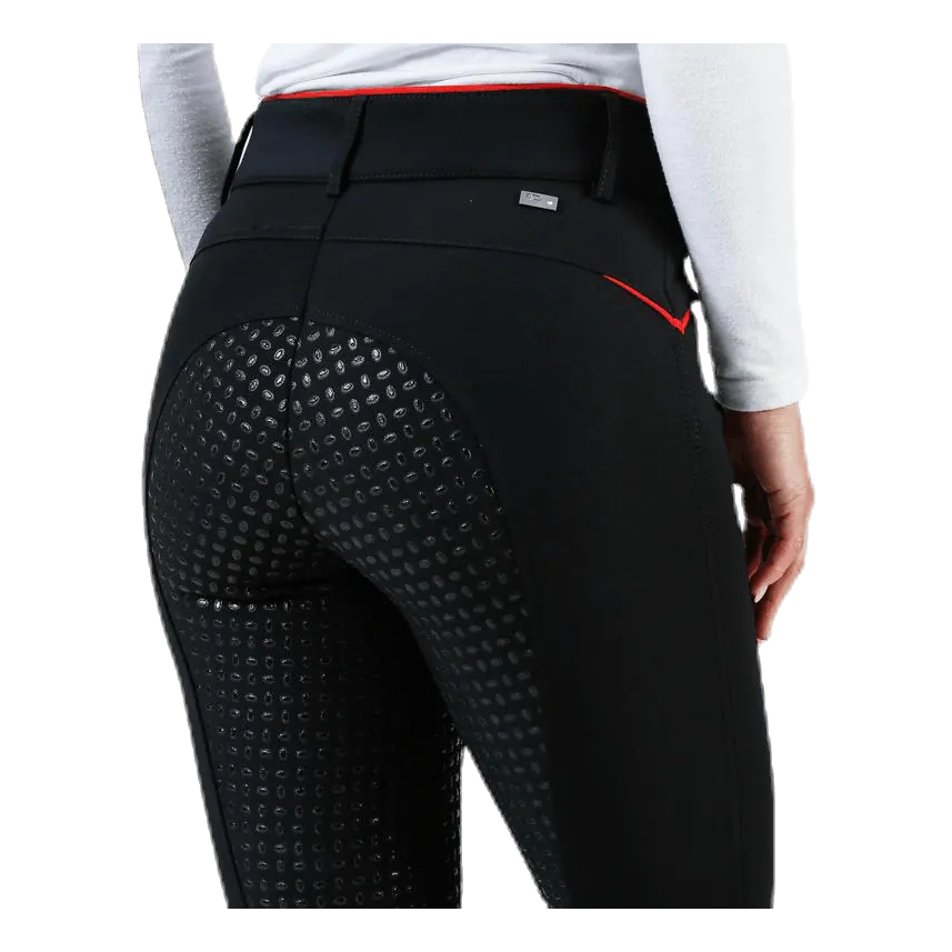 Catago Elina Riding Pants w. Silicon Black