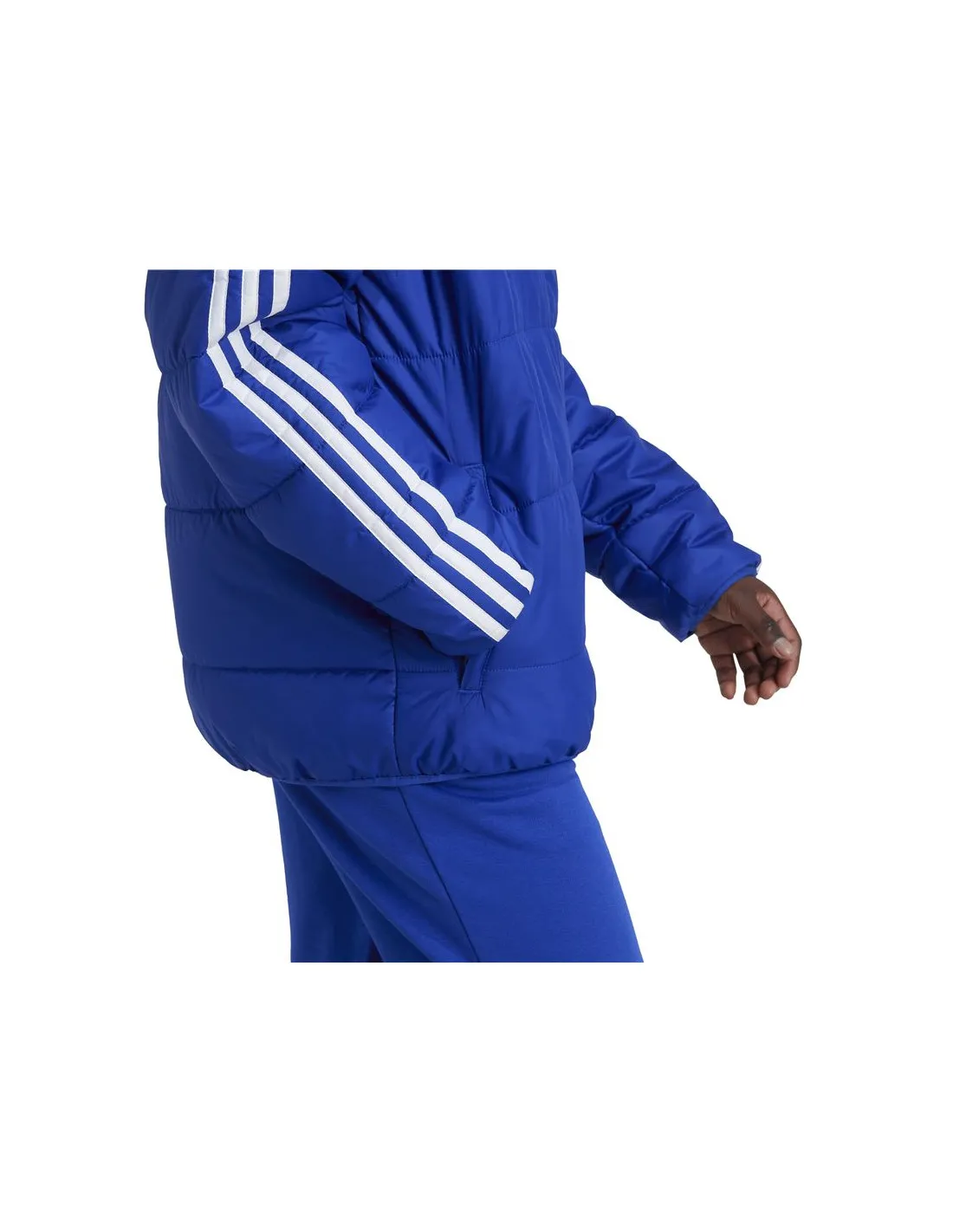 Cazadora adidas Essentials 3 Bandas Padded Infantil Azul