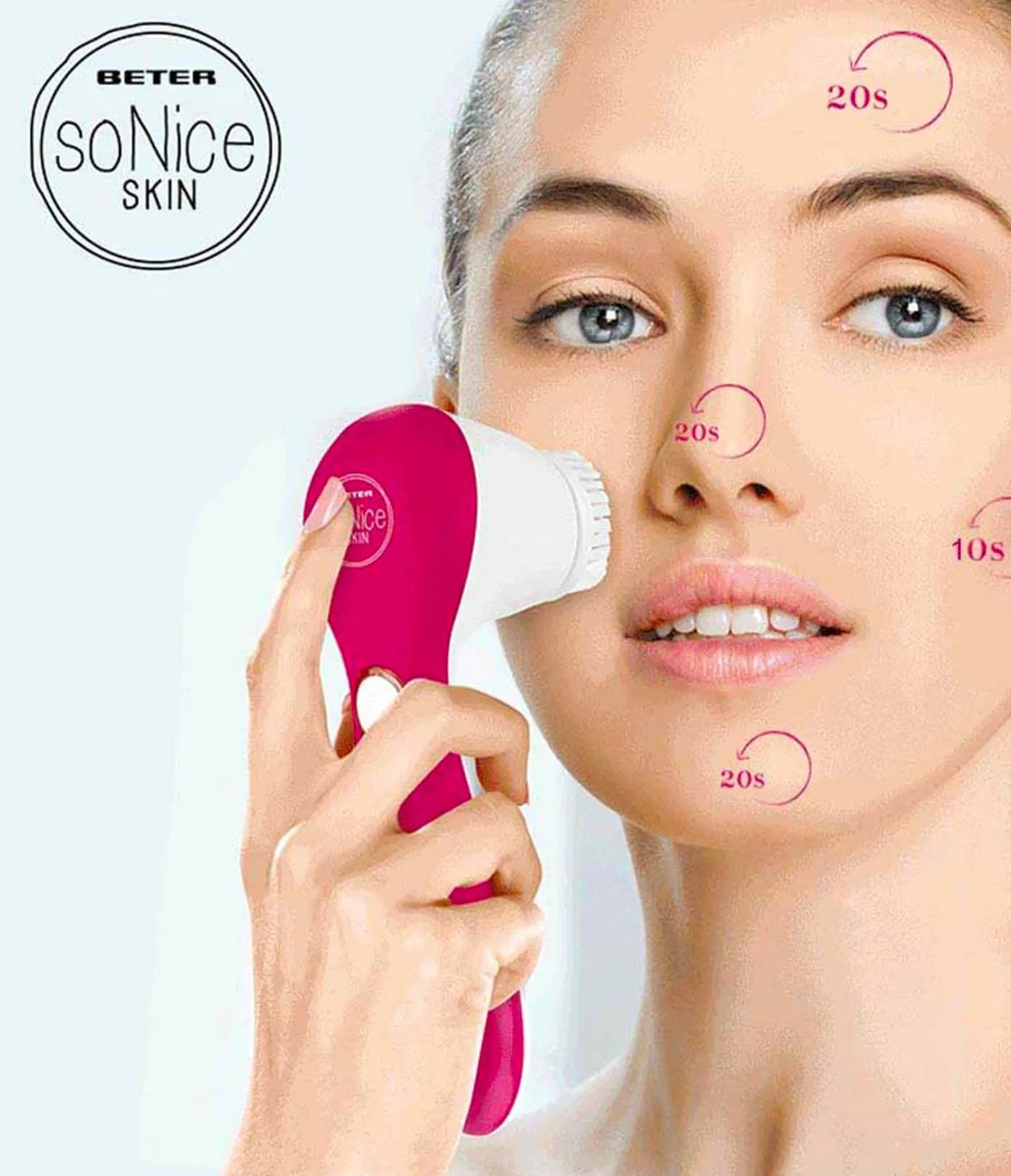 Cepillo Facial Sónico So Nice Skin
