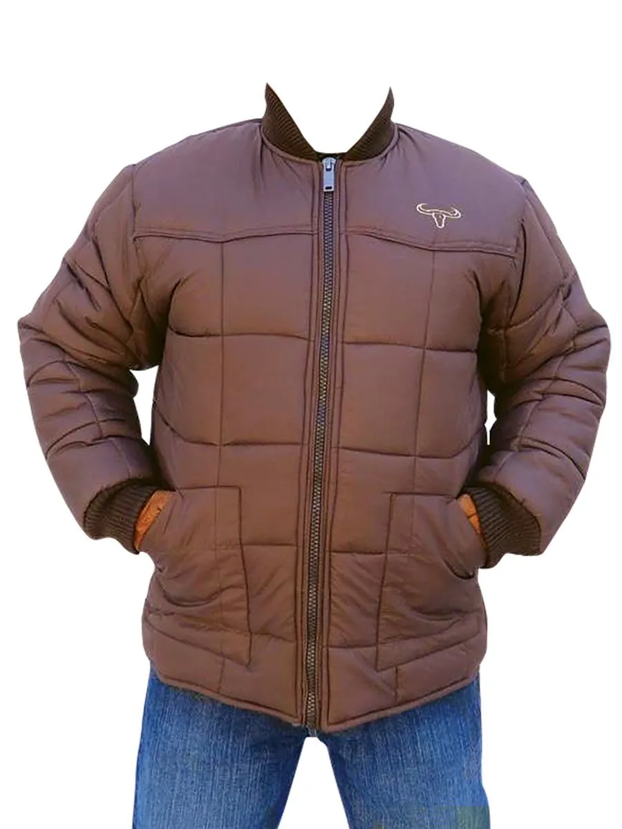 CHAMARRA CALIDAD SUPREMA PARA HOMBRES *CAFE43323*