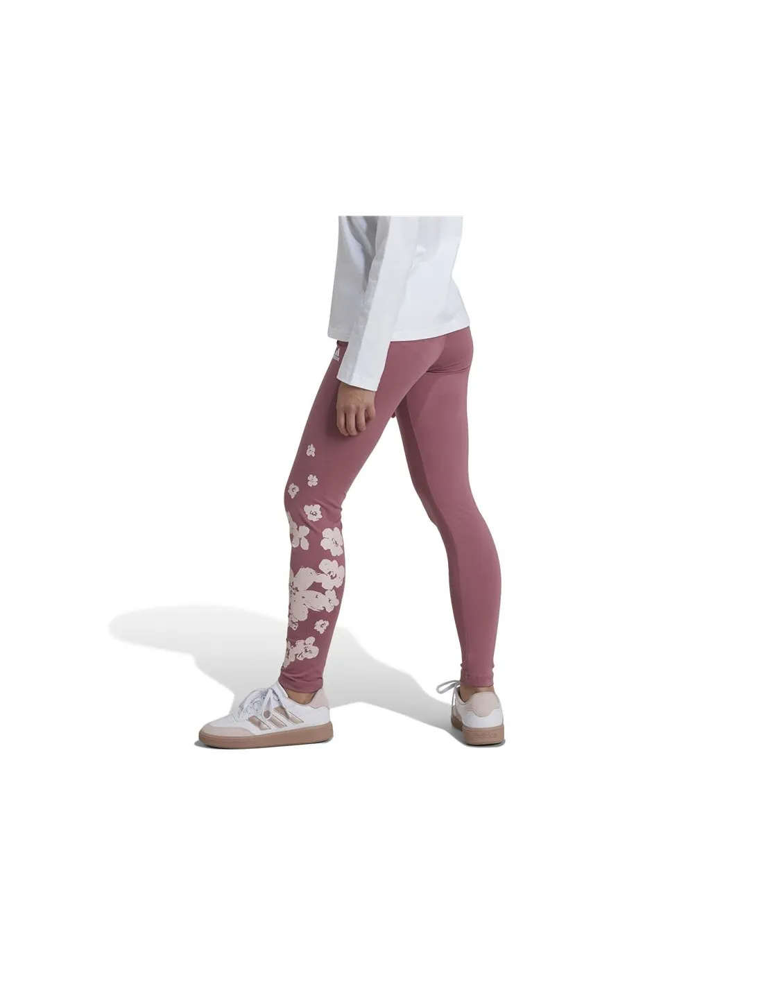 Chandal adidas Essentials Printed Set Niña Blanco