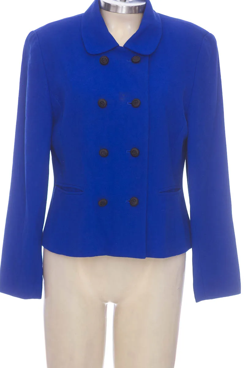 CHAQUETA / ABRIGO COLOR AZUL  KASPER
