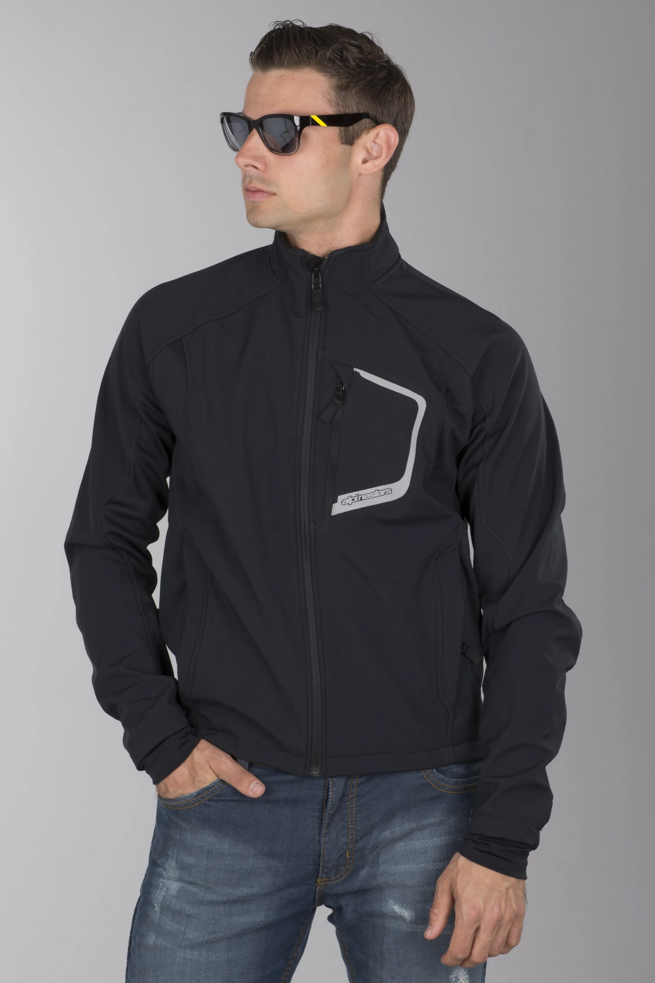 Chaqueta Alpinestars Tech Layer Top Negra