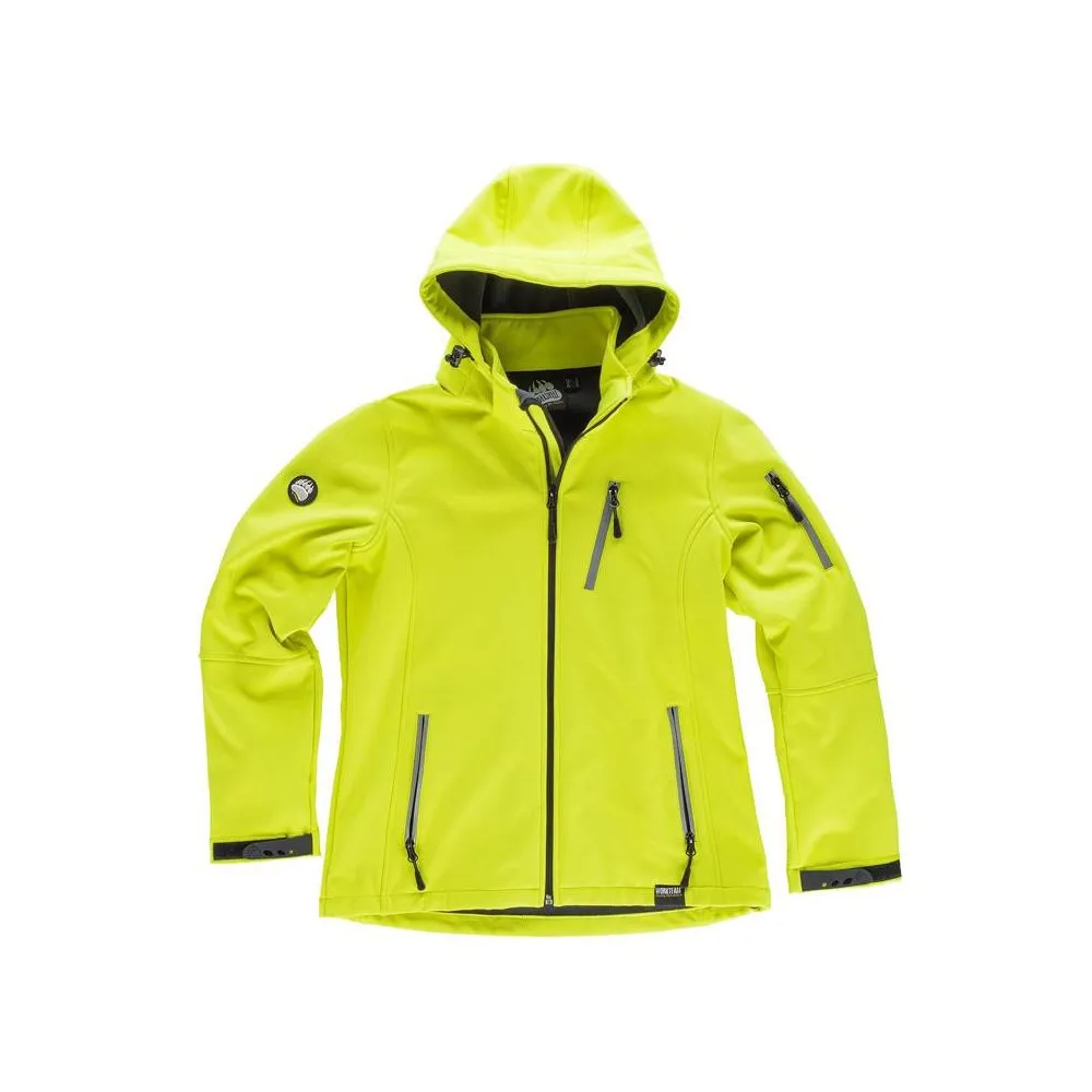 Chaqueta de mujer SoftShell con capucha