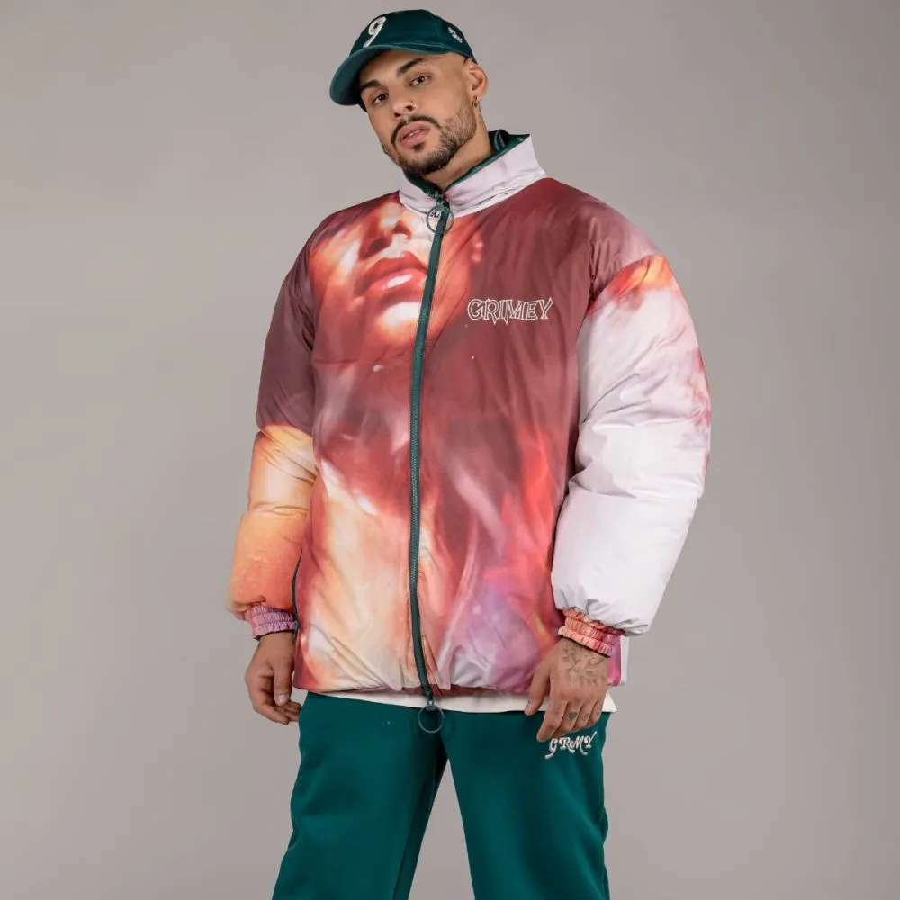 CHAQUETA PUFFY REVERSIBLE GRIMEY "WEST BOUND"  GREEN | FALL 22