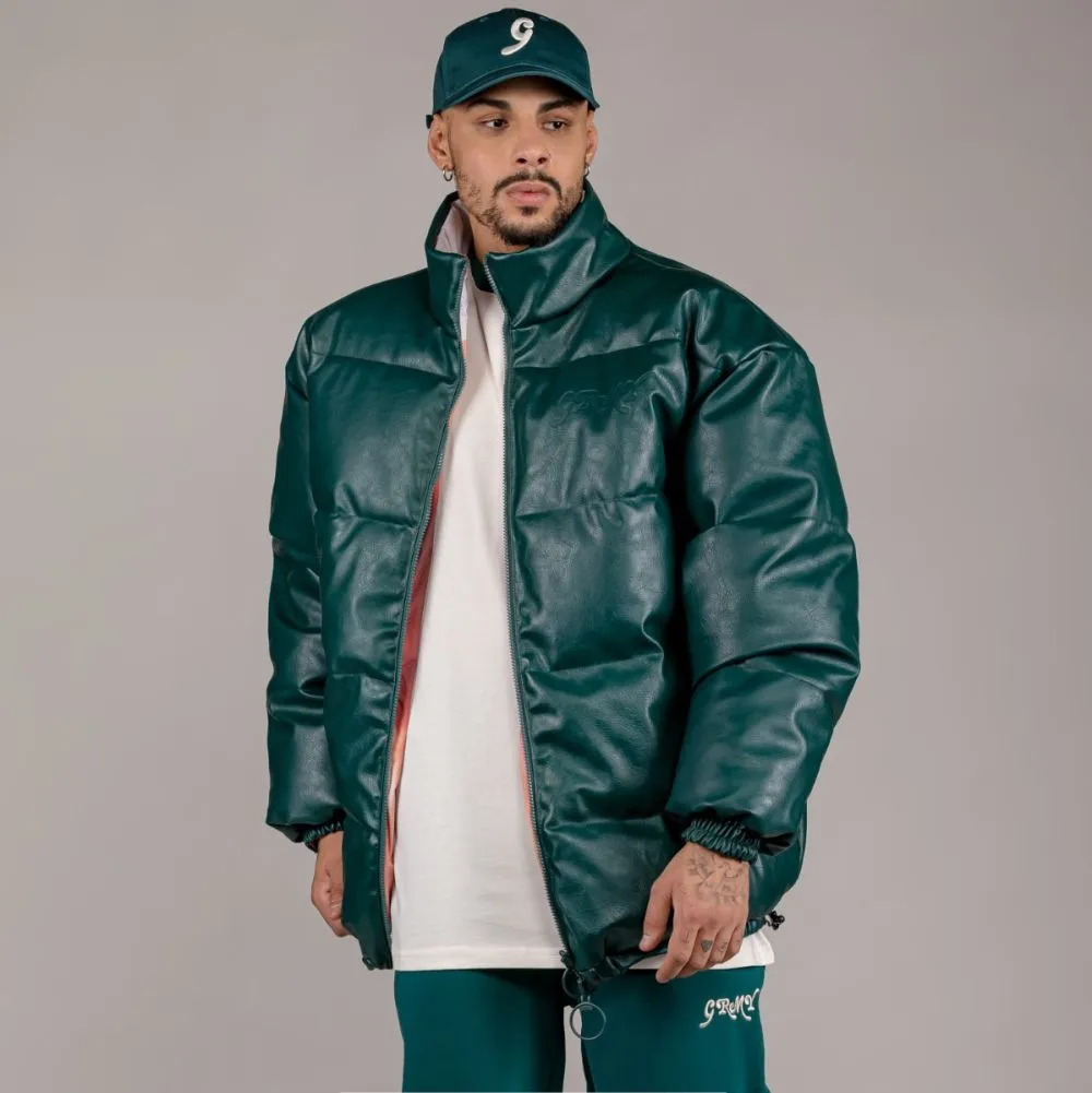 CHAQUETA PUFFY REVERSIBLE GRIMEY "WEST BOUND"  GREEN | FALL 22