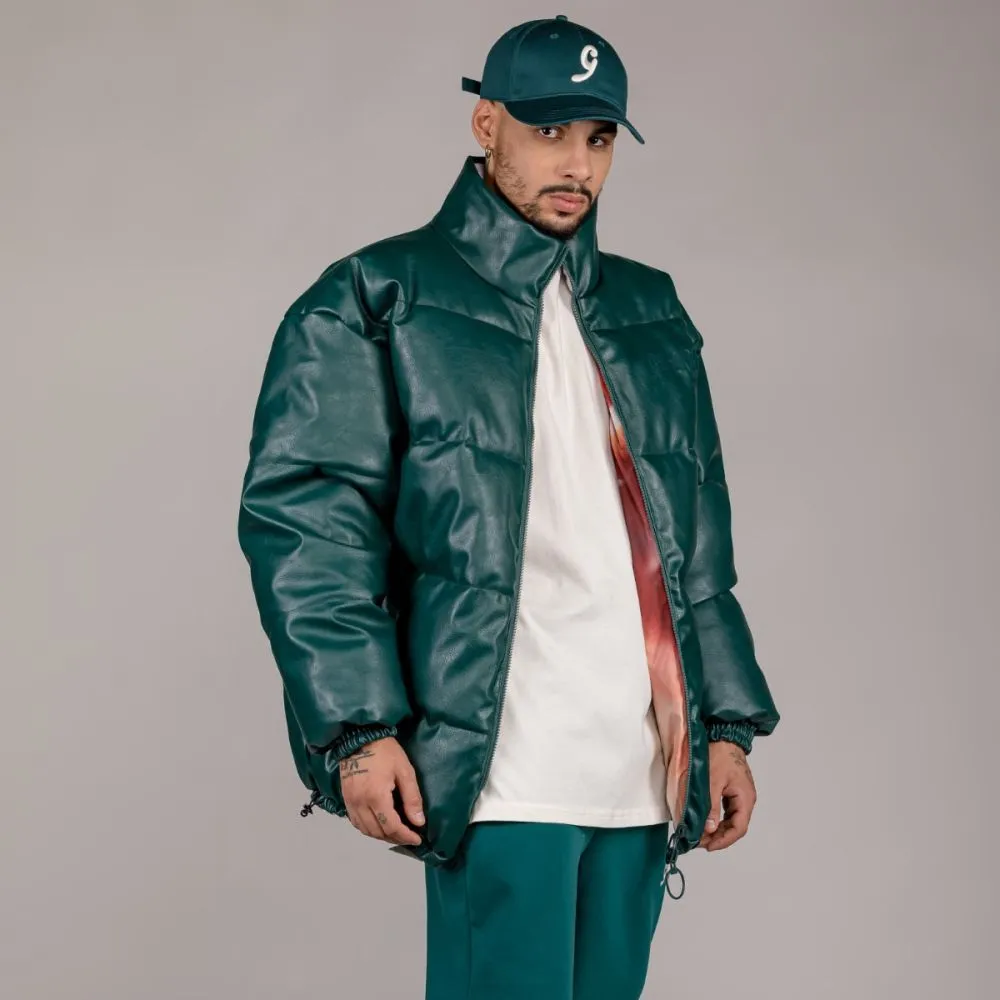 CHAQUETA PUFFY REVERSIBLE GRIMEY "WEST BOUND"  GREEN | FALL 22