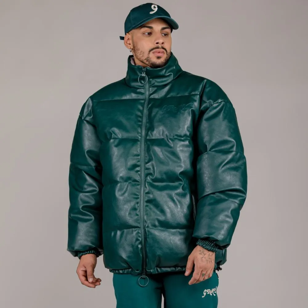 CHAQUETA PUFFY REVERSIBLE GRIMEY "WEST BOUND"  GREEN | FALL 22