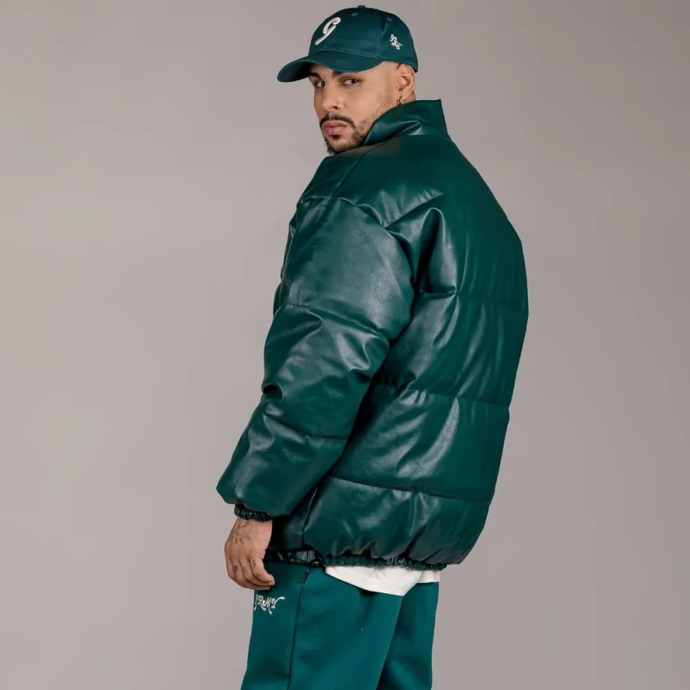 CHAQUETA PUFFY REVERSIBLE GRIMEY "WEST BOUND"  GREEN | FALL 22