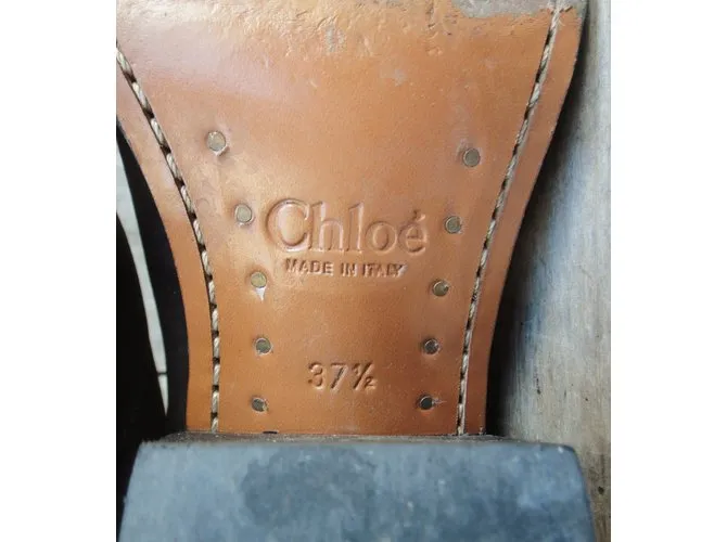Chloé Botines Negro 