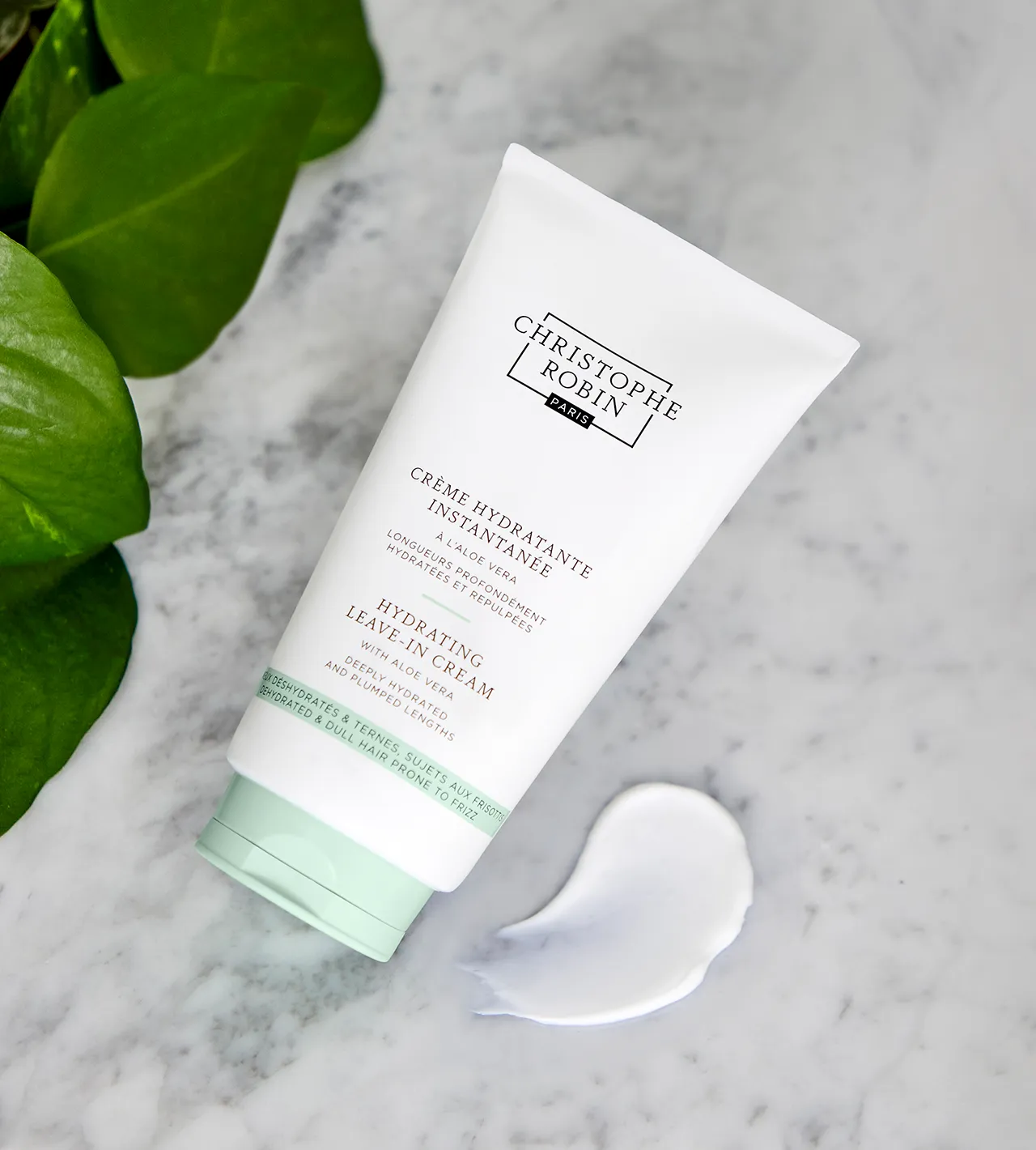 CHRISTOPHE ROBIN Crema hidratante instantánea al aloe vera