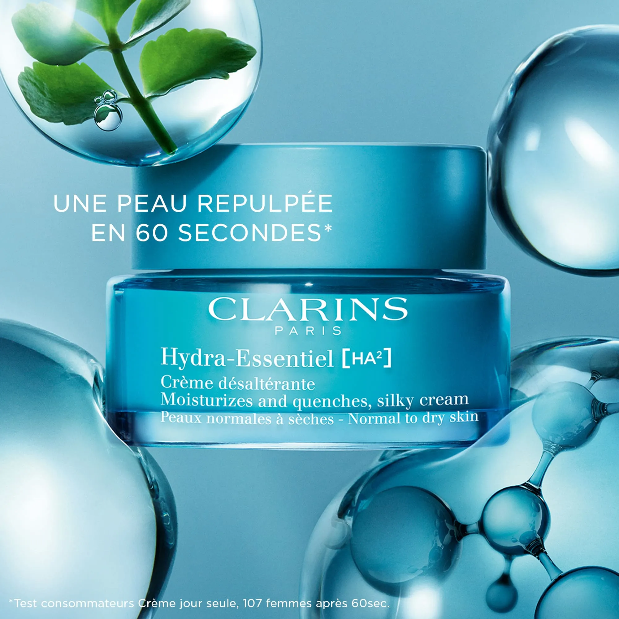 CLARINS HYDRAESSENTIEL HA CREMA HIDRATANTE PIELES NORMALES A SECAS