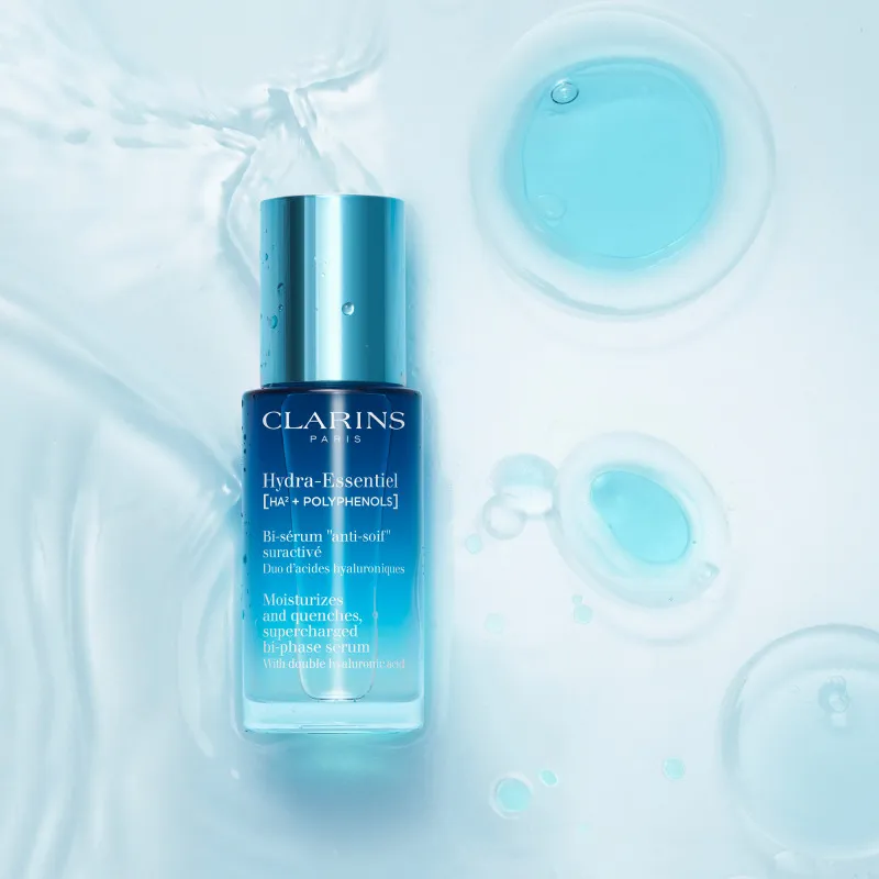 CLARINS HYDRAESSENTIEL HA+ POLYPHENOLS BISéRUM ANTISED SOBREACTIVADO