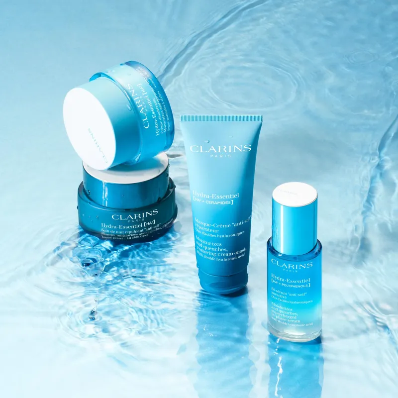 CLARINS HYDRAESSENTIEL HA+ POLYPHENOLS BISéRUM ANTISED SOBREACTIVADO