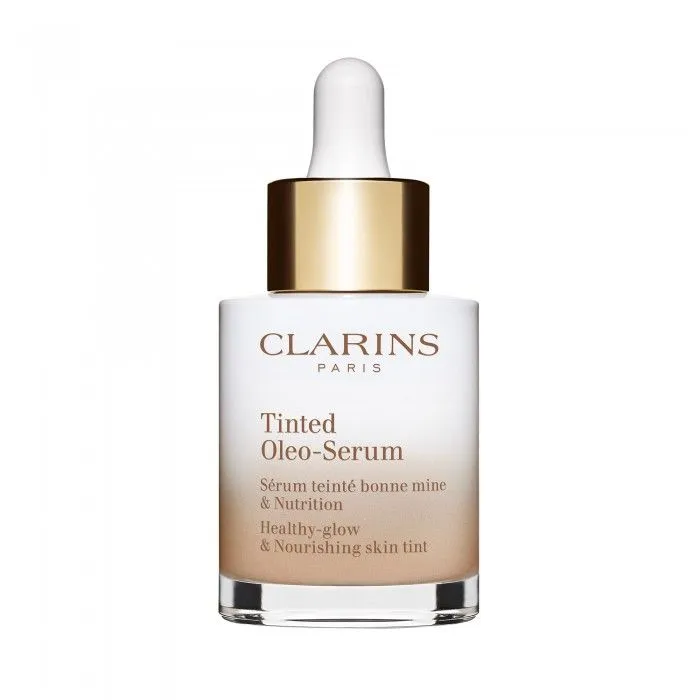 CLARINS TINTED OLEOSERUM  SéRUM CON COLOR BUENA CARA Y NUTRICIóN EN   TEINTE 02