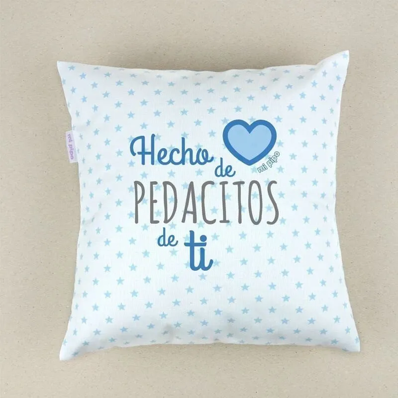 Cojín bebé Hecho de pedacitos de ti