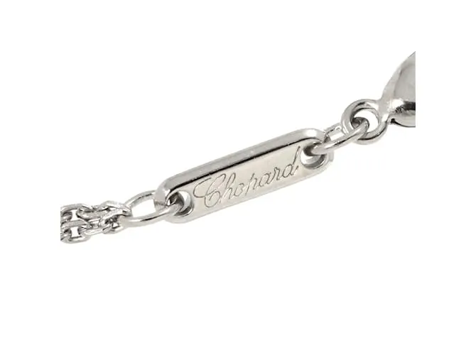 Collar de diamante en forma de corazón Chopard Happy Spirit Dorado 