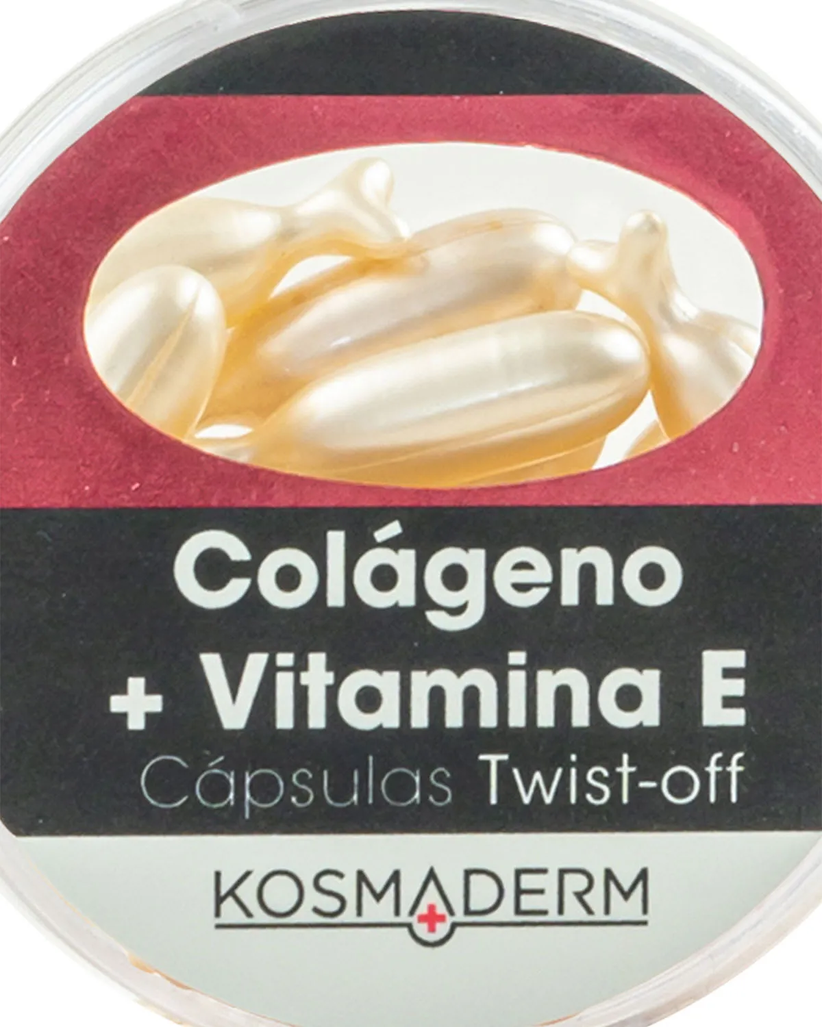 Colágeno + Vitamina E Facial X 15 Perlas Faciales Twist Off