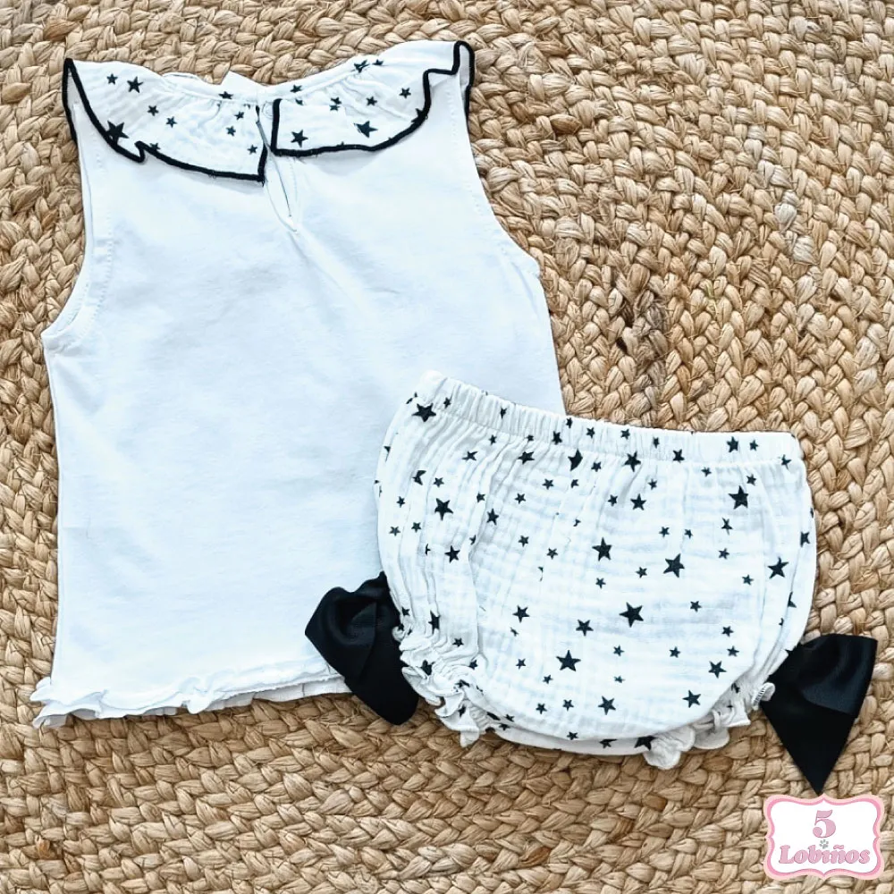 CONJUNTO BEBÉ NIÑA STARS Pequeños Piratas