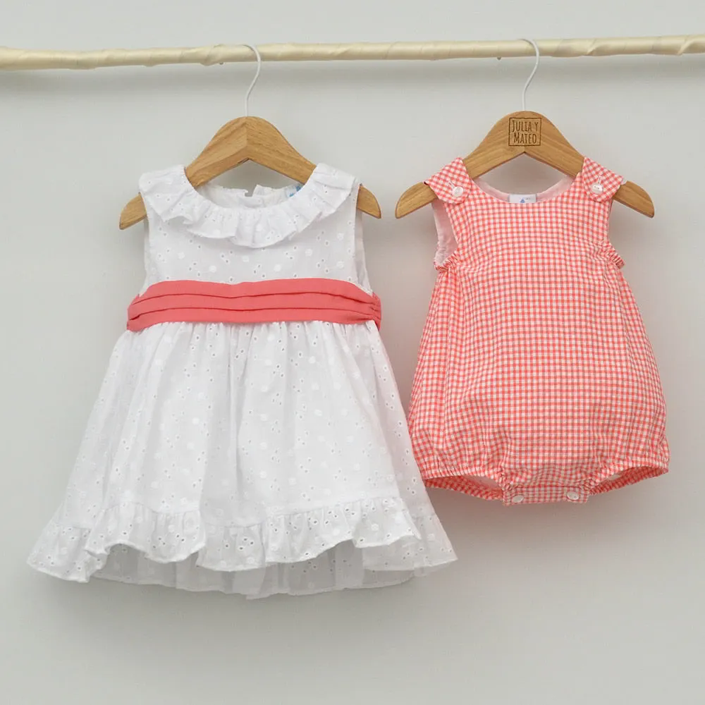 Conjunto Bebé Creta con camisa cuello Mao y pantalón