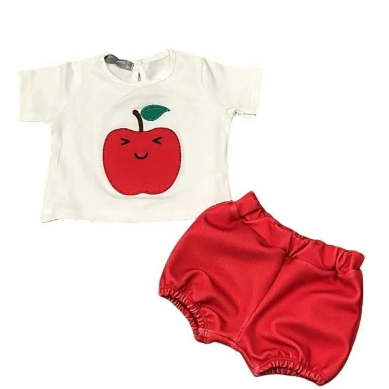 Conjunto ropa bebe manzana