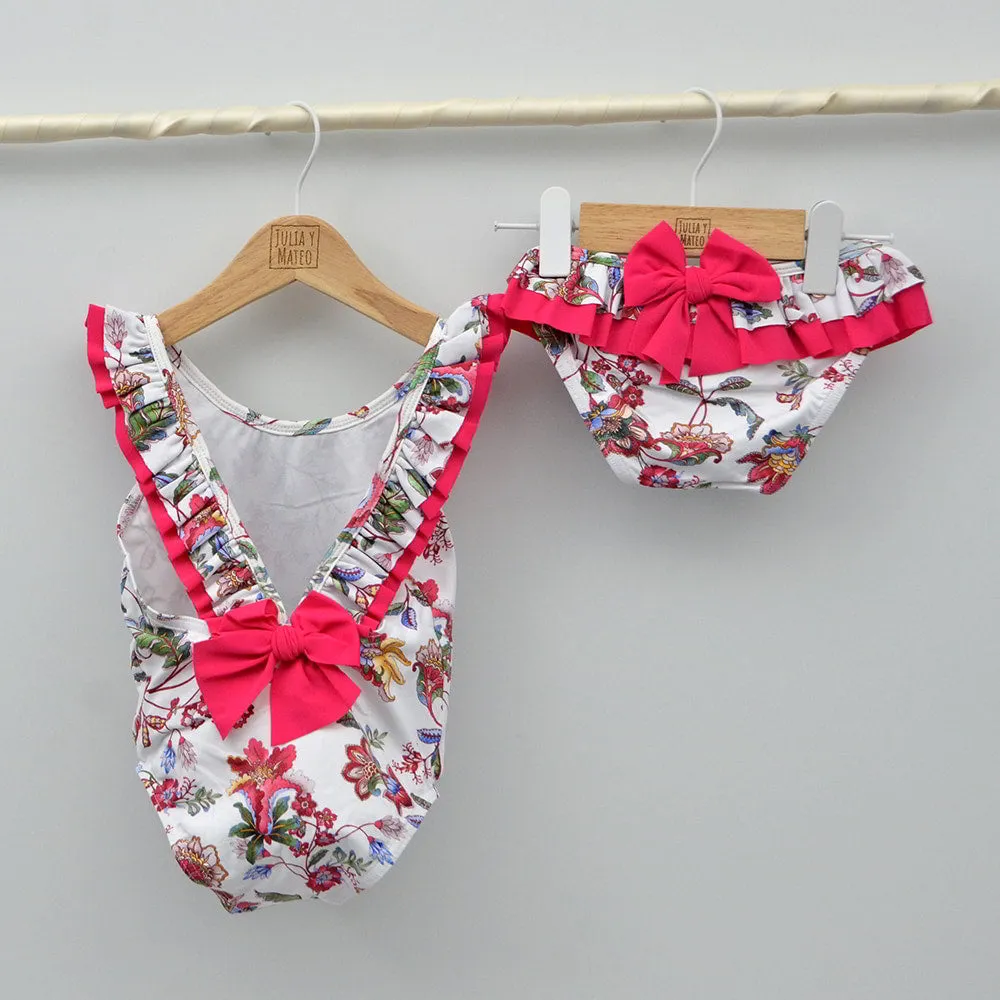 Conjunto vestido y culetin Bebé Hawai